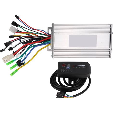 Contrôleur Brushless 48V 500W pour Vélo Électrique, Double Mode 9 Tubes avec Écran LED 810 (1/5)