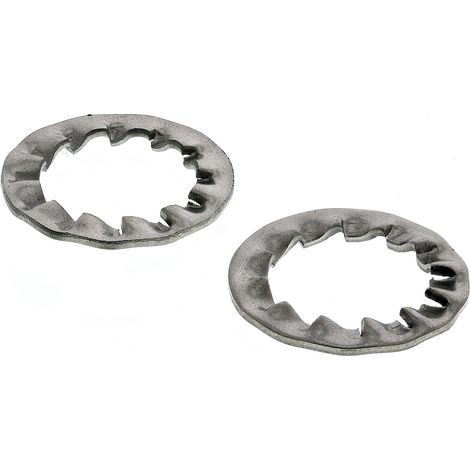 Rondelle antivibration à dents internes, pour vis M12, Acier Inoxydable A4 316 ( Prix pour Sachet de 50 )