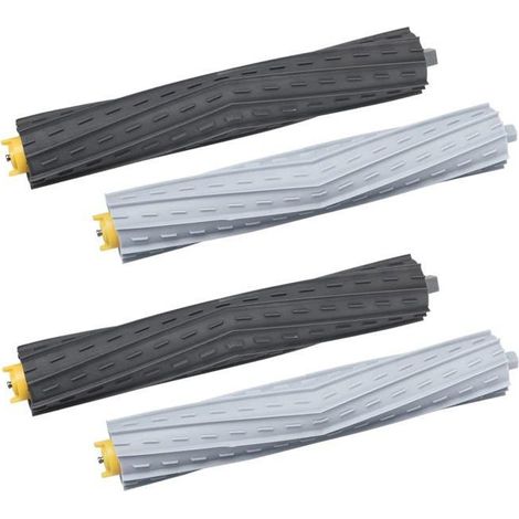 Kit 2 brosses en caoutchouc pour iRobot Roomba séries 800/900 - Brosse rouleau de rechange (850, 860, 861) (1/5)