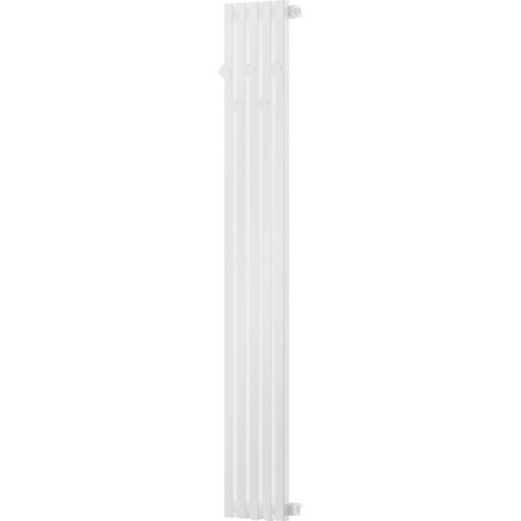 Mexen Flux radiateur décoratif de salle de bains 1500 x 240 mm, 450 W, blanc - W127-1500-240-00-20 (1/3)