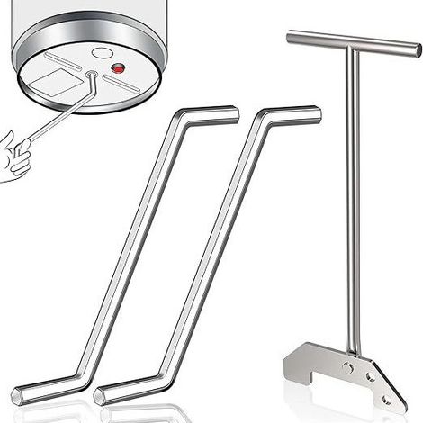 Clé de débouchage pour broyeur d'évier Outil léger et durable pour l'entretien des canalisations (1/5)