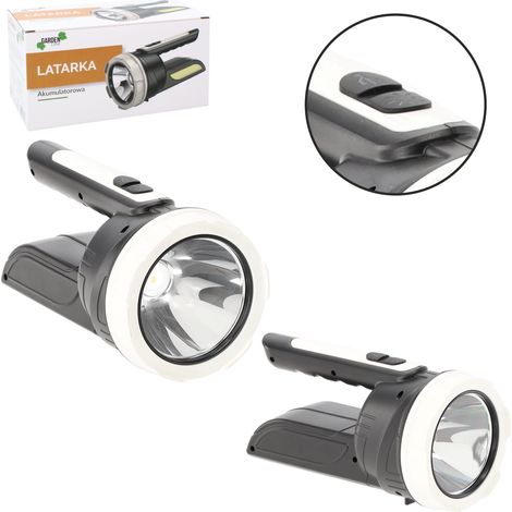 Linterna LED recargable potente CAM5622, foco de búsqueda para taller, USB C (1/5)