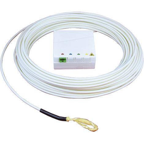Michaud – Câble fibre optique 20 mètres – Câble réseau internet – Connecteur SC/APC – Pour raccordement PBO (1/5)