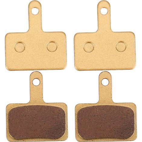 2 Paires de Plaquettes de Frein à Disque Métalliques pour VTT - Compatibles Tektro et Alhonga (1/5)
