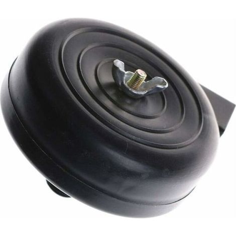 16mm 3/8PT Compressor Air Intake Filter – Black Plastic Silencer – Reduces Noise from Piston Compressors (1/5)
