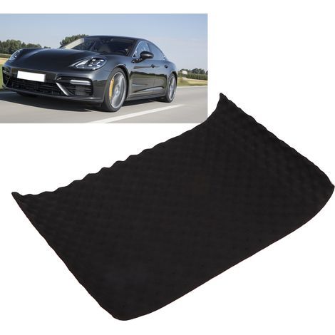 Matelas insonorisant auto 0.5x0.8m, isolation phonique et thermique 1.5cm pour capot et portières, universel. (1/5)