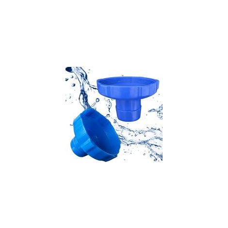 2pcs Adaptateur pour tuyau de skimmer, petit adaptateur de tuyau à tamis pour kit de skimmer de piscine hors sol (1/4)