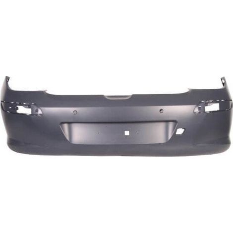 Pare-choc arrière à peindre avec trous radars Peugeot 308 1 phase 1 2007-2011