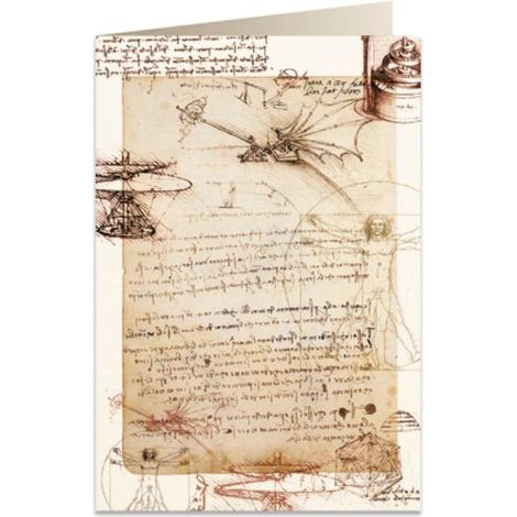 Libretto B6 + busta 5716 Disegni di Leonardo