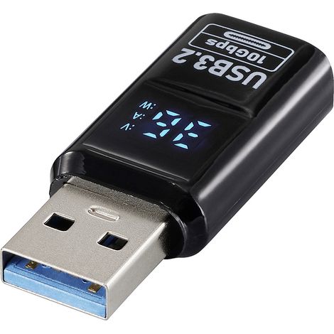 Renkforce USB Adaptateur [1x USB-A mâle - 1x USB-A femelle] USB 3.2 Type A Charging Adapter, PD36W,