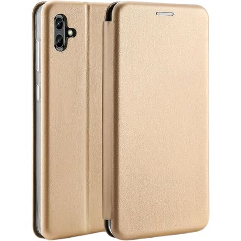 Funda magnética Beline para Samsung xCover6 Pro color oro.
