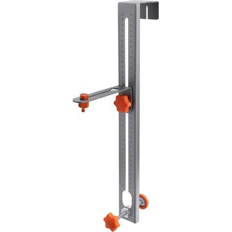 Wandhalterung für Nivelliergerät, 450 mm Infrarot-Tragstange aus Kohlenstoffstahl, HD-Skala (1/5)