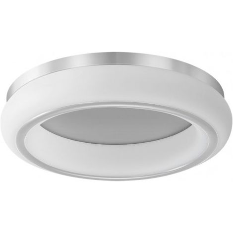 FAB 154781001  Plafon Paris 1l 48w 3000-4000-6500k Blanco/plata 4080 Lm Regulable Y C/memoria 12x55d
