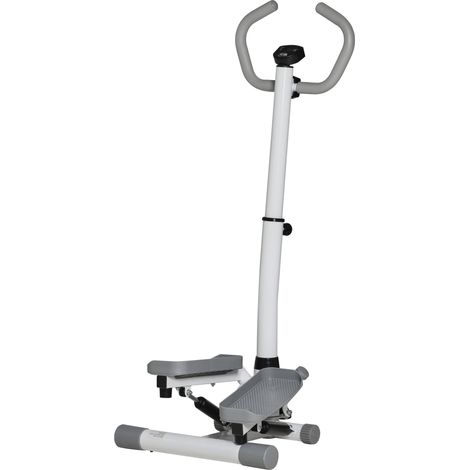 Vélo d’appartement stepper pour la maison, écran LCD Vitesse réglable en ABS 55 x 53 x 118-128 cm DaGou