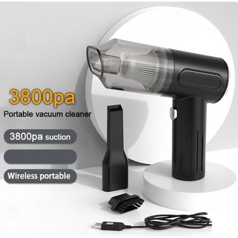 Tragbarer kabelloser Staubsauger für Zuhause und Auto, 200 W