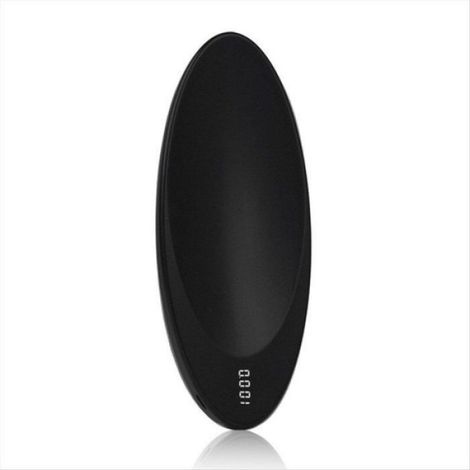 Balance Électronique - Précision 0,1 g - Capacité 200 g - Pour Thé Café Bijoux Aliments - Affichage LCD - USB Rechargeable - Noir (1/5)