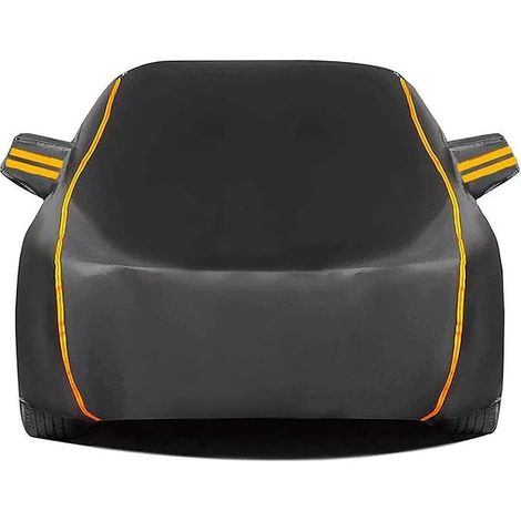 Housse auto intégrale, anti-chaleur, anti-soleil, imperméable contre pluie et neige, résistante aux déchirures, usage toutes saisons.