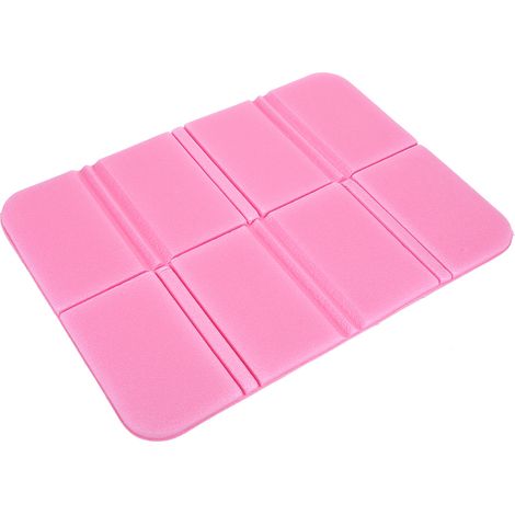 Coussin de siège pliant, tapis de pique-nique imperméable portable, housse de coussin rose (1/3)