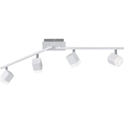 Plafonnier, Métal, 4 W, Weiß (1/5)