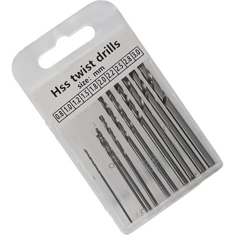 Lntyq Mini-Handbohrer, Holzbohrer zur Schmuckherstellung – präzises Bohren für verschiedene Materialien (10 Bohrer) (1/5)