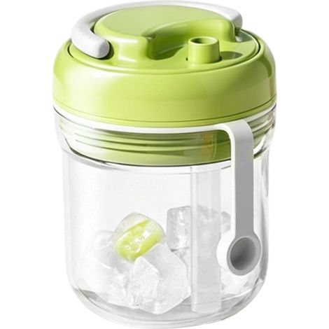 Cube Water Bottle 2 in 1 Ice Bottle Leakproof Portable Water