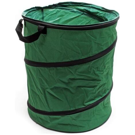 royaluxe-Sac de jardin rond – capacité de 108 l – 50 x 50 x 55 cm – Pop up Autoportant Pliable – pour Déchets Branches mortes Feuillage – Jardinage Ramassage des feuilles (1/5)