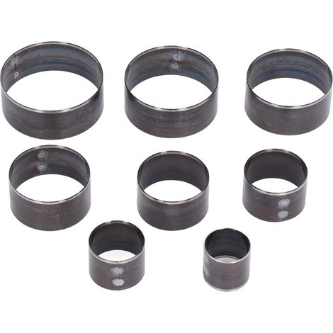 8 pièces matrice de poinçonnage de coupe ronde en acier allié prévention de la déformation outils de poinçonnage du cuir 25-60mm (1/5)