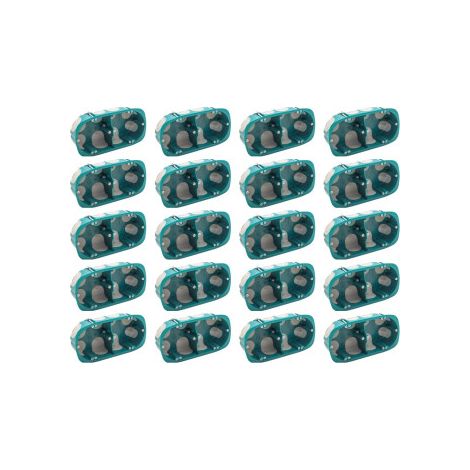 SIB - LOT de 20 Bou00eetes double BBC entraxe 71 mm Diam 67 - Ru00e9f. : P32971x20 (1/3)
