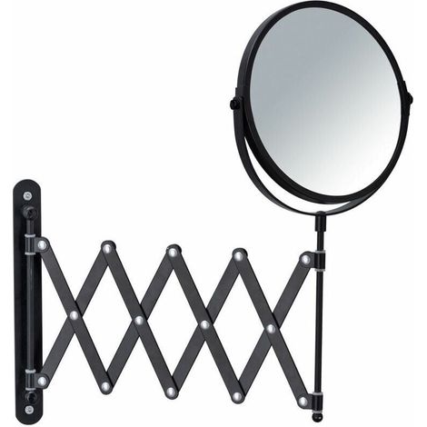 Wandspiegel mit Teleskoparm
