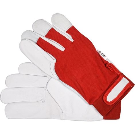 GUANTI DA LAVORO IN PELLE TAGLIA 9 ROSSI YT-746419 YATO (1/3)