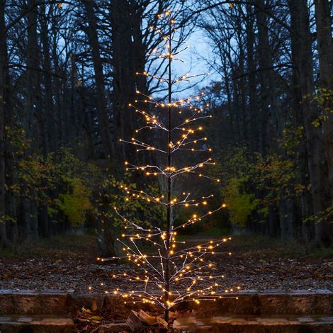 [GEBRAUCHT] B-Ware Sirius Verschneit Glitzernder Led Baum Isaac Garten Weihnachtsdeko Feiertagsdeko (1/2)