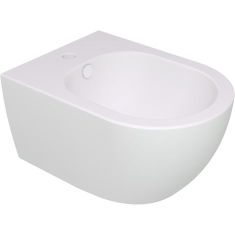 Bidet Like sospeso bianco opaco di Ceramica GSG