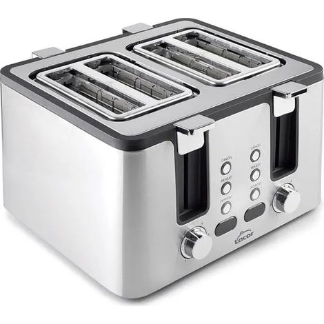 Toaster Lacor smart 4 slots 6 Bräunungsstufen LED Anzeige