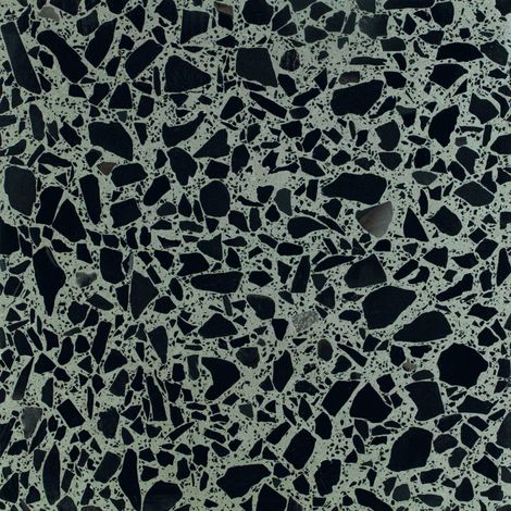 Véritable Carreau Terrazzo CRUMBLE GRIGIO - collection TRADIZIONE 30x30 cm boîte de m2 Adouci - Gioia Materia