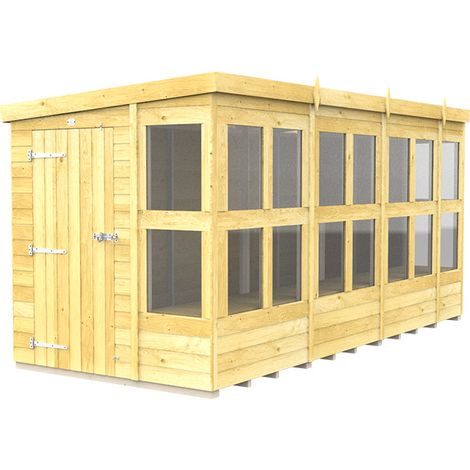 14 x 6  Pent Potting Shed