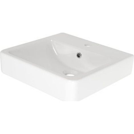 Plieger Seattle lavabo avec trop-plein 45x45cm blanc