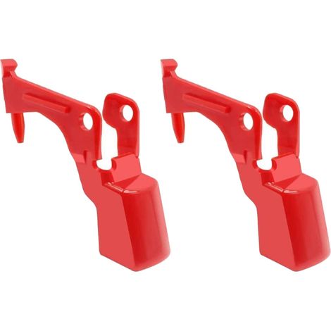 2x Trade-Shop Auslöseschalter / Taste / Knopf kompatibel mit Dyson 969875-02 965321-01 970437-03 965321-13 965321-10 970148-01 970142-02 970142-01 (1/5)