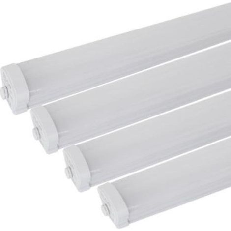 Silamp – Réglette LED étanche 120cm 36W IP65 – Blanc froid 6000K – 3600 lm – Pour garages et ateliers – Durée de vie 25 000 heures