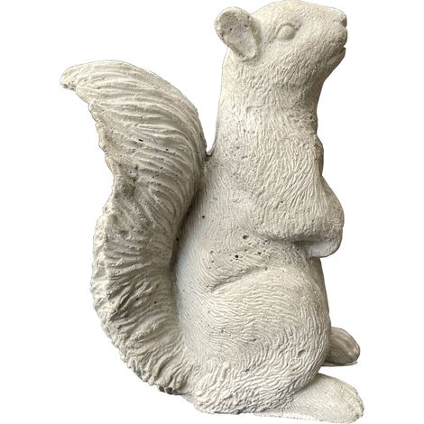 Betonfigur Eichhörnchen SKIPPY - handgefertigte Dekoration für Garten und Haus (1/5)