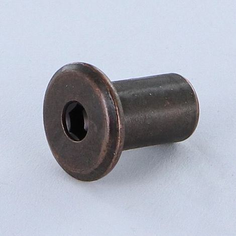 Combifix Ecrou relieur Tête plate Diamètre de tête: 15 Diamètre du corps 9 Longueur sous tête 15 M6 Clé de 4 HC4-50 pièces (1/3)