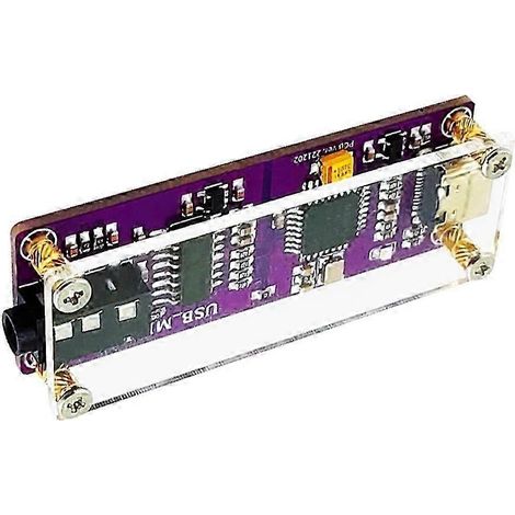 S008 USB Mini Tragbarer DAC-Decoder 127dB Kopfhörerverstärker, HiFi, Rauscharm, DIY Externe Soundkarte-JXLGV (1/5)