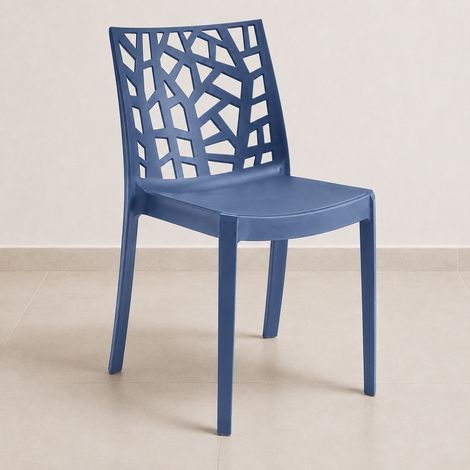 SEDIA MATRIX 47X55XH82CM MIAMI BLU (1/3)