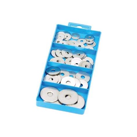 Assortimento Rondelle 4 Volte Il Foro Inox