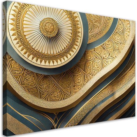 Tableau déco Mandala Orintalisme 90x60 (1/5)