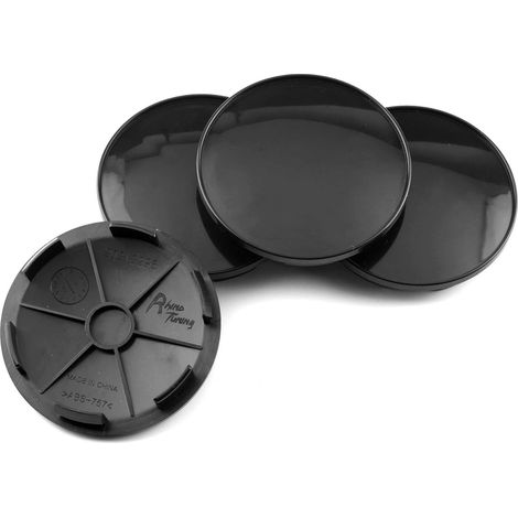 Lot de 4 Cache-moyeux Ø: Front 68mm (2.7")/ Back 61.5mm (2.4") (1/5)