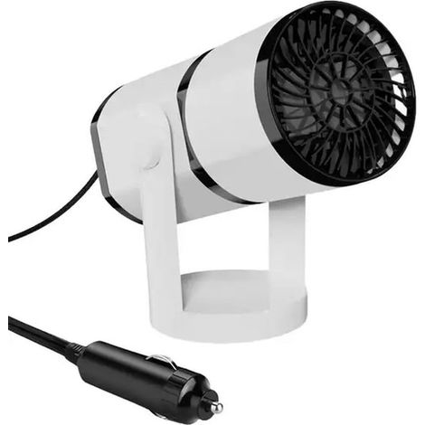 Chauffage de voiture, ventilateur de chauffage de voiture, chauffage de voiture 12 volts, chauffage électrique 12/24 volts, ventilation de pare-brise (1/5)