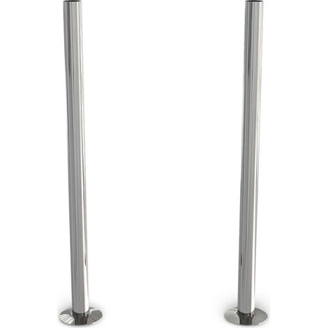 Talus - Chrome Polished Pipe Covers 300mm