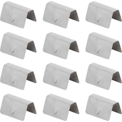 12 pièces voiture vent pluie déflecteur canal acier inoxydable fixation Clips de retenue adaptés pour HEKO G3 (1/5)