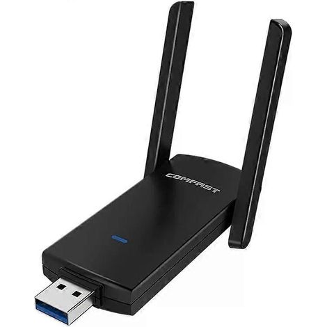 Récepteur Wi-Fi - Carte réseau USB double bande 1200 Mbps, COMFAST CF-924AC V2 (1/5)