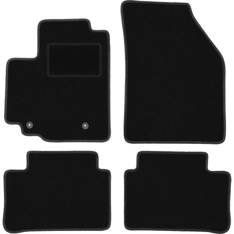 Tapis en velours noir pour : Suzuki Splash à hayon (2008-2014) (1/5)